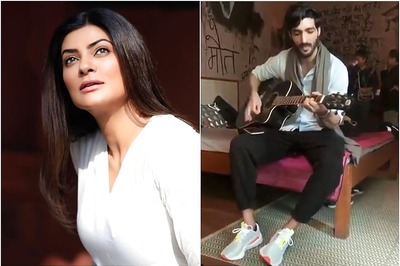 Sushmita Sen Shares Romantic Video of Boyfriend Rohman Shawl Singing for Her on Sets of Aarya