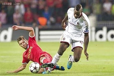 Real Sociedad, Zenit win, Milan held in Champions League playoff