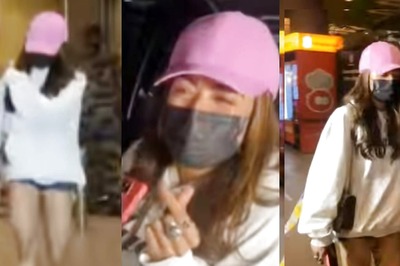 Pushpa Star Rashmika Mandanna's Sexy Airport Look In 'Tiniest Denim Shorts Ever' Creates Stir Online