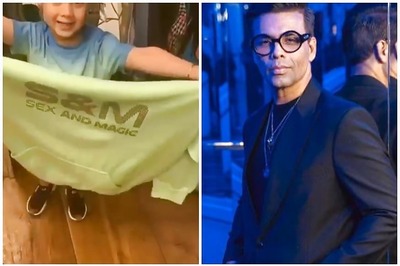 Karan Johar is Embarrassed as Son Yash Pulls Out His 'Sex and Magic' Sweatshirt