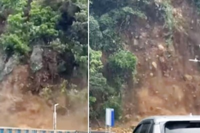 Horrifying Visuals Of Landslide In Taiwan’s Keelung Caught On Camera