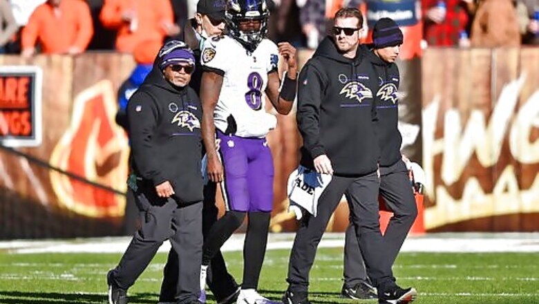 Lamar Jackson Not At Practice In Portion Open To Reporters