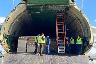 Russian Plane With Supplies for Coronavirus Fight Lands in US