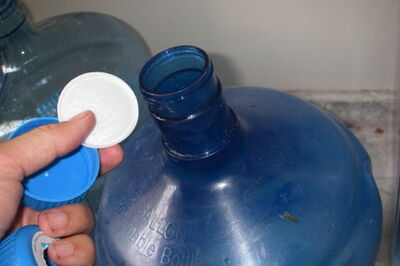 How to Refill a 5 Gallon Water Dispenser