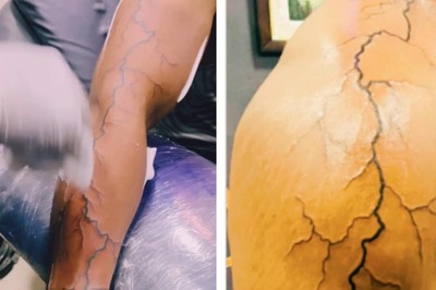 Prabhas' Fan Pays Tribute With Thunder Tattoo From Salaar