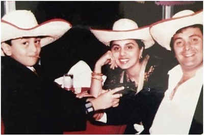 Ranbir Kapoor is a Super Cute Cowboy in This Childhood Pic Pointing Toy Gun at Rishi Kapoor