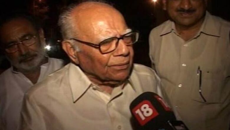 Jethmalani calls ex-CJI's statement 'rash'
