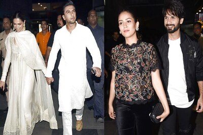 Ranveer-Deepika, Shahid-Mira Twinning As They Attend Padmaavat Special Screening