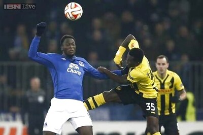 Europa League: Lukaku nets Everton treble while Celtic, Inter Milan draw
