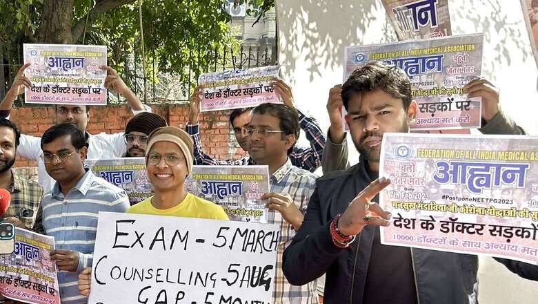 NEET PG 2023 Aspirants Demand Exam Postponement, Hold Protests at Jantar Mantar