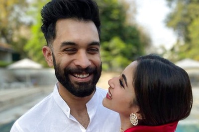 Mouni Roy Can't Stop Smiling As She Hugs Her 'Everything' Suraj Nambiar at Their Wedding Function