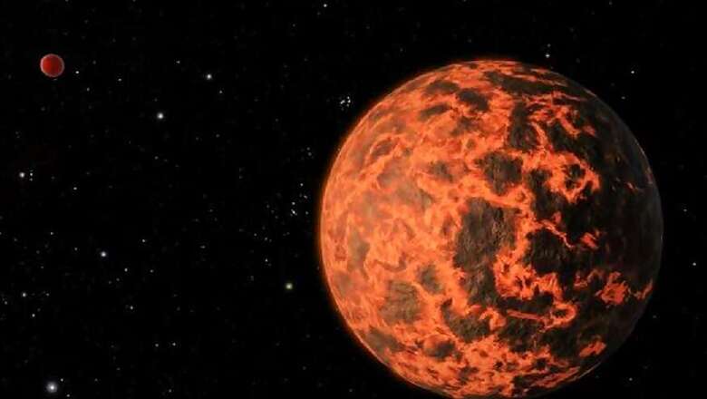 Exoplanet With Lava on Surface, Diamonds in The Interiors And an Earth-Like Atmosphere