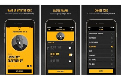 Dwayne Johnson Launches 'The Rock' Motivational Clock App
