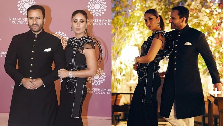 Kareena Kapoor Channels MET Gala Vibes At NMACC Fashion Gala, Saif Ali Khan Brings His Nawabi Look