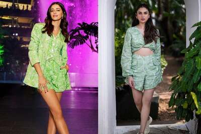 Ananya Panday, Aditi Rao Hydari Both Wore The Same Monochrome Outfit; Who Do You Think Styled Better?