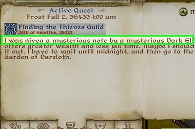 How to Join the Thieves' Guild in Oblivion