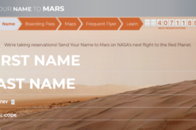 How to Send Your Name to Space