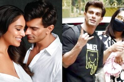 Bipasha Basu-Karan Singh Grover Snapped With Newborn Devi As Arrive Home From Hospital