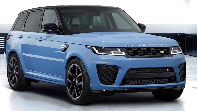 Range Rover Sport SVR Ultimate Edition SUV Revealed With Bespoke SVO Treatment