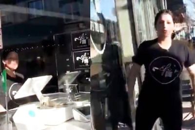 Watch: American Woman Confuses Greek Flags As Israeli, Tears Them Down Shouting ‘Free Palestine’