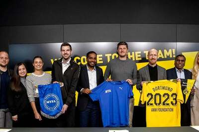 Murugappa Group's MYFA and Dortmund Start With Football Training camp in Chennai