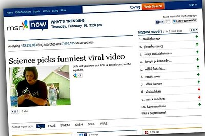 MSN adds new feature to take Internet's pulse