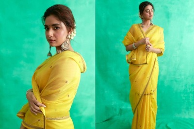 Keerthy Suresh’s Bright Yellow Saree Is A Perfect Pick For Wedding Festivities