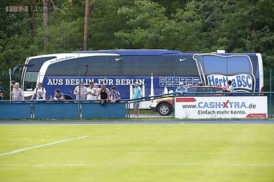 Shots fired at Bundesliga club Hertha Berlin's team bus