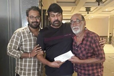 Chiranjeevi Gives Assistance of Rs 5 Lakh to Senior Cameraman P Deva Raj