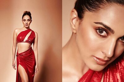 Kiara Advani Turns Head In Sexy Red Thigh-High Slit Dress, Netizens Call Her 'Hottest'