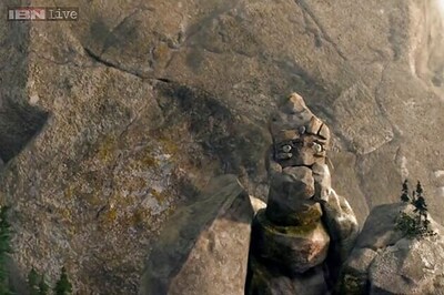 'A Tale of Momentum and Inertia': This one minute animated film about a giant Boulder Man is touching as well as thought-provoking