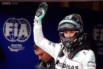 Nico Rosberg edges Lewis Hamilton in first practice at Russia Grand Prix