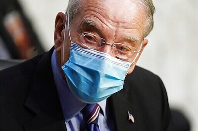 Sen. Grassley Returns To Senate After Coronavirus Isolation