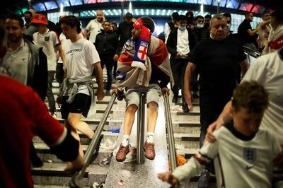 Euro 2020: Families of England Players Had Their Seats Taken as Fans Stormed Wembley Stadium