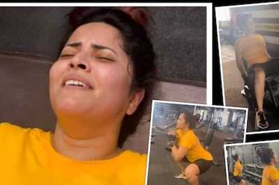 Watch: Actress Anasuya Bharadwaj Sweats It Out At The Gym On Leg Day