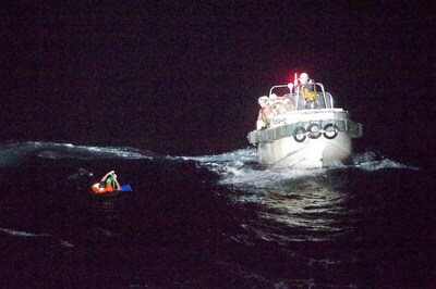 Japan Coast Guard Searches For Missing Ship With 43 Sailors And 5,800 Cows Aboard, Rescues 1