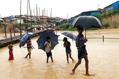 Monsoon Flooding Forces Thousands to Evacuate Homes in Myanmar