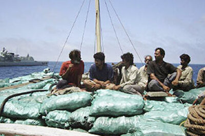 NATO warship rescues Indian sailors freed by pirates