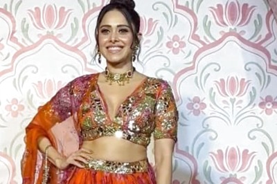 Nushrratt Bharuccha Is A True Desi Diva In This Colourful Mirror Lehenga
