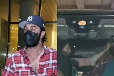 Alia Bhatt, Baby Raha Receive Ranbir Kapoor At Airport, Watch Adorable Clip