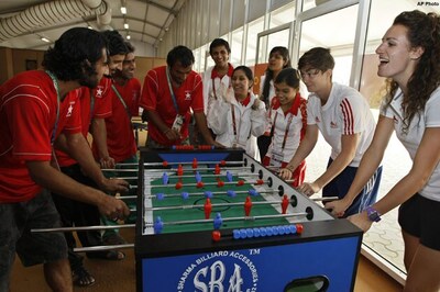 CWG Village abuzz before final farewell