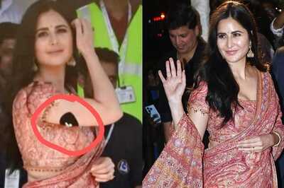Katrina Kaif Sparks Concern As Fans Spot Black Patch On Her Arm At Navratri Event: 'Is She Okay?'