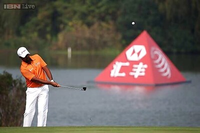 Anirban Lahiri positive despite opening 74 at WGC-HSBC Champions
