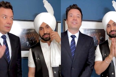 Diljit Dosanjh Shoots For The Tonight Show, Teaches Punjabi To Jimmy Fallon: 'Punjabi Aa Gaye Oye' | Watch