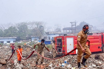 Kochi Landfill Fire: BJP Turns Up Heat on Kerala's LDF Govt, Alleges Corruption in Waste Management