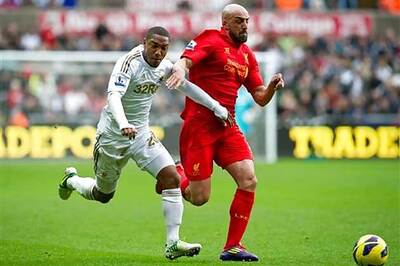 Swansea-Liverpool match ends in a stalemate