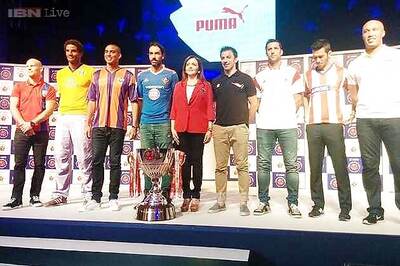Indian Super League trophy unveiled in Mumbai