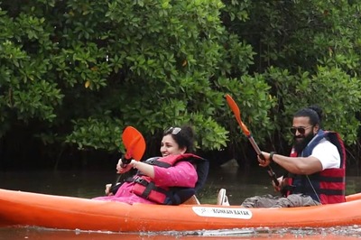 Rishab Shetty Goes Kayaking With Family Near Karnataka’s Udupi, Photos Go Viral