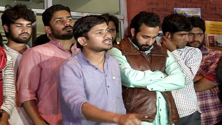 Kanhaiya attacked at JNU by outsider, guards nab assaulter