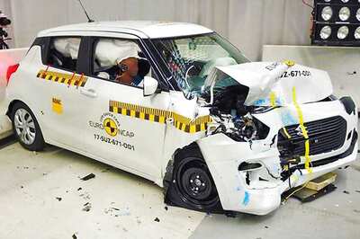 2017 Suzuki Swift Undergoes Crash Test, Scores Three Out of Five